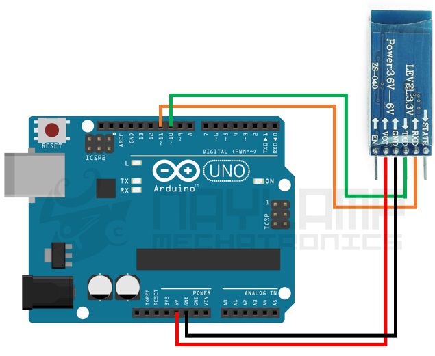 Conexion HC-05 y Arduino