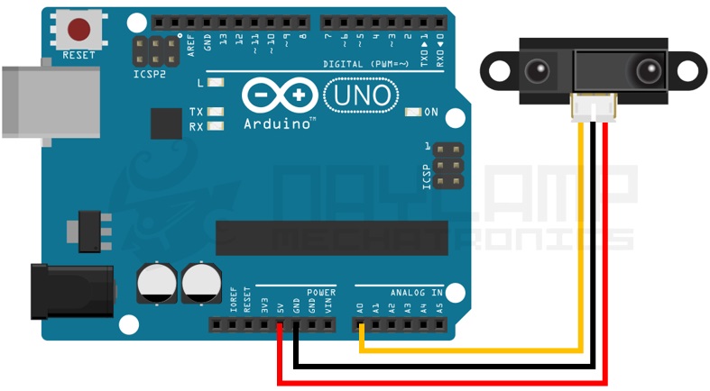 conexion SHARP y arduino