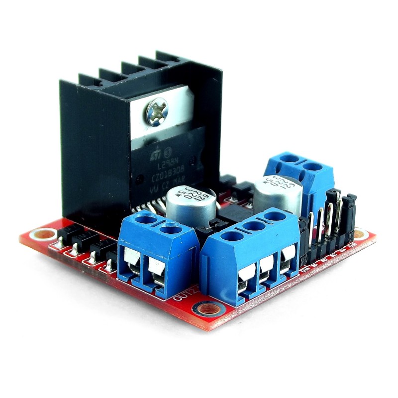 Puente Dual H L298N módulo de Controlador de controlador de motor paso a paso Arduino PI